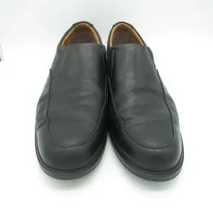 Clarks Mens Size 10.5 Gabson Step 26102900 Black Leather Slip On Loafers Shoes CLARKS Mens Gabson STEP Dress or Casual SLIP ON Shoes Black  main image 3